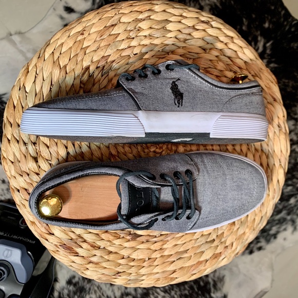 POLO RALPH LAUREN Faxon Sneaker Men 8.5 D - Picture 3 of 6